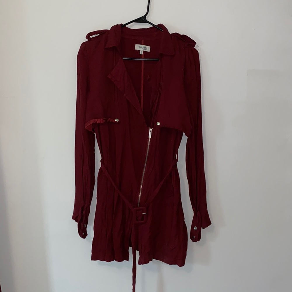 Charlotte Russe thigh length jacket